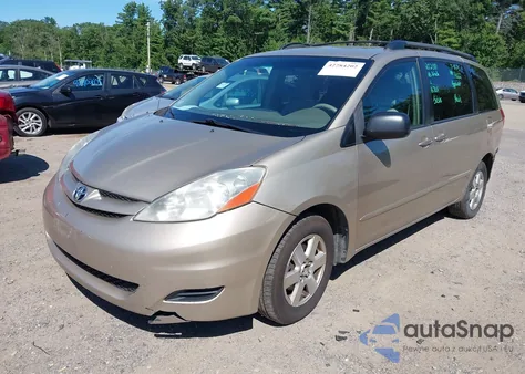 2009 Toyota Sienna Le из США, поврежденный, VIN 5TDZK23C99S241116